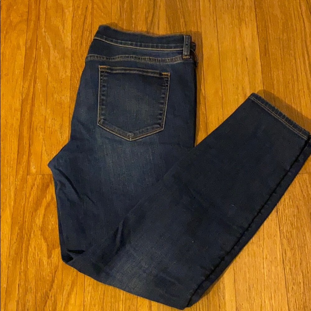 J. Crew Skinny Dark Wash Jeans